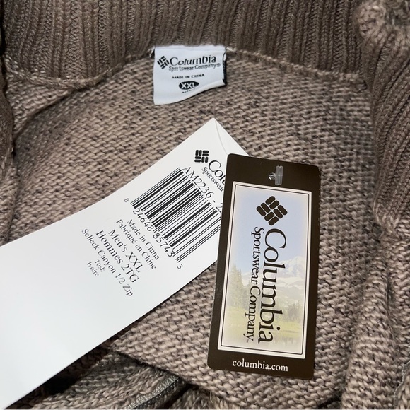 Columbia 1/4 zip sweater - Picture 5 of 5